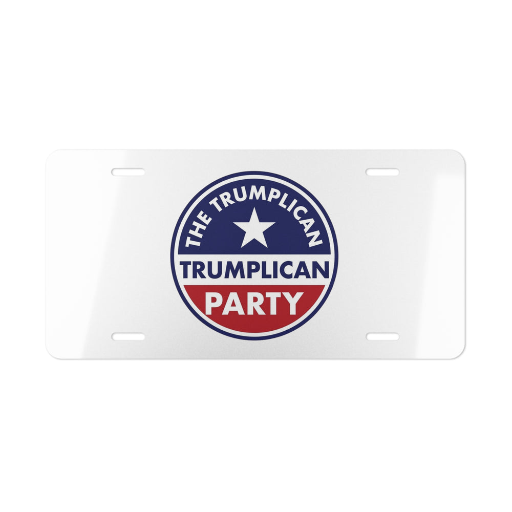 The Trumplican Party™ License Plate Front Tag | D-19 - Image 1