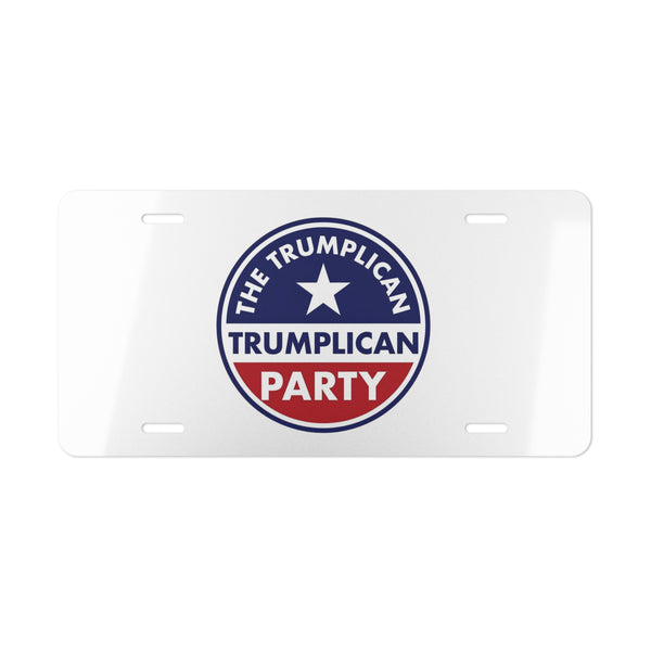 The Trumplican Party™ License Plate Front Tag | D-19