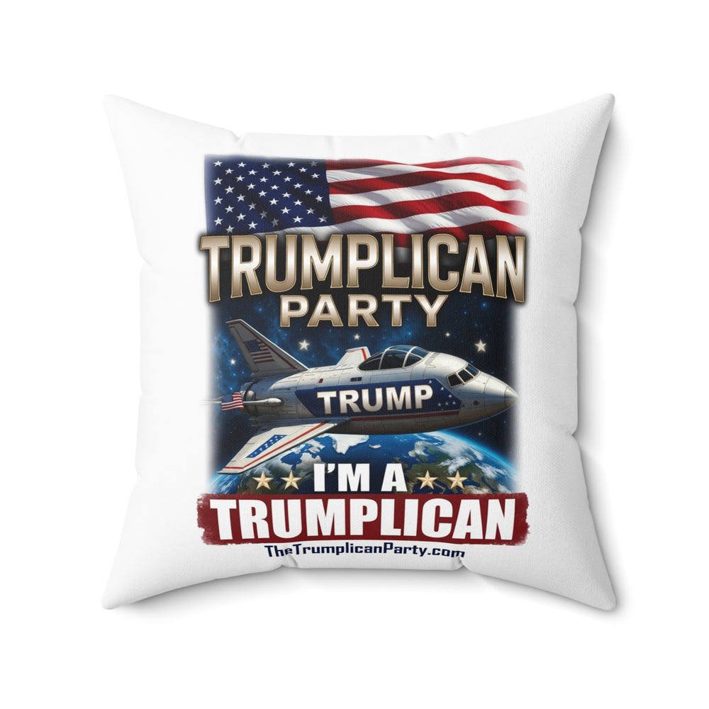The Trumplican Party™ Throw Pillow | D-77 - Image 4