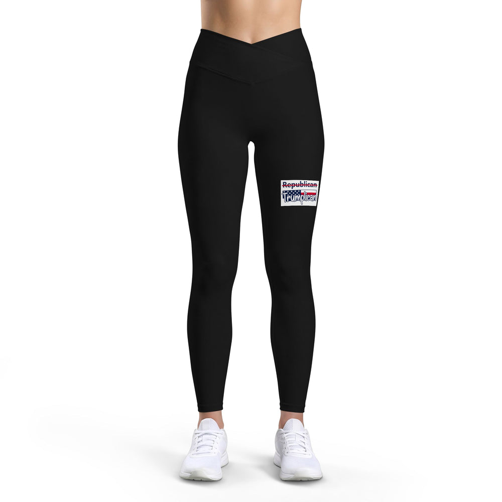 The Trumplican Party™ Women’s Luxe Leggings | D-37 - Image 4