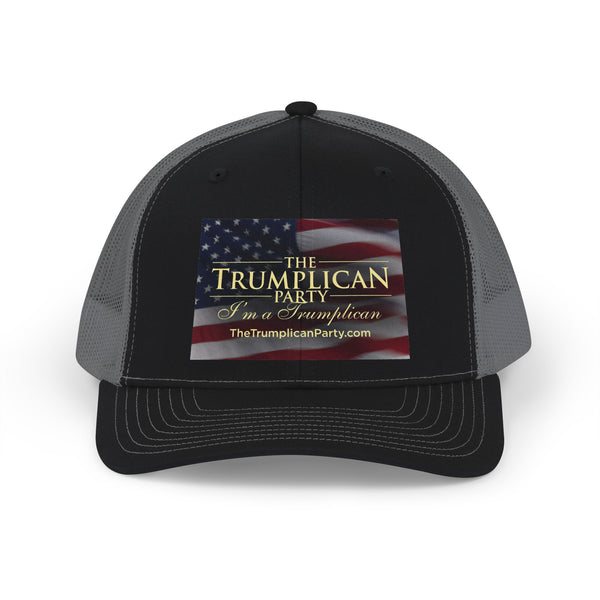 The Trumplican Party™ Mesh Snapback Trucker Cap | D-80