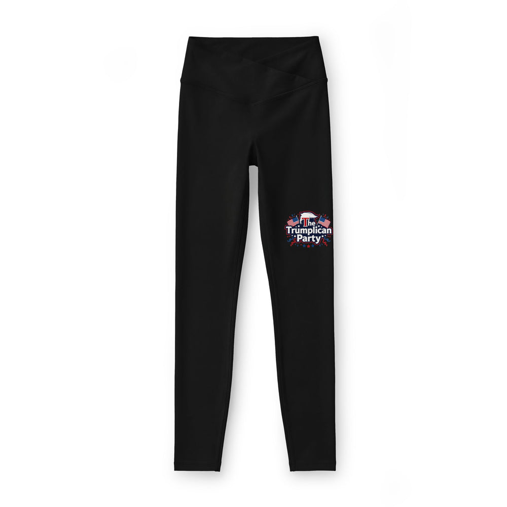 The Trumplican Party™ Women’s Luxe Leggings | D-1 - Image 1