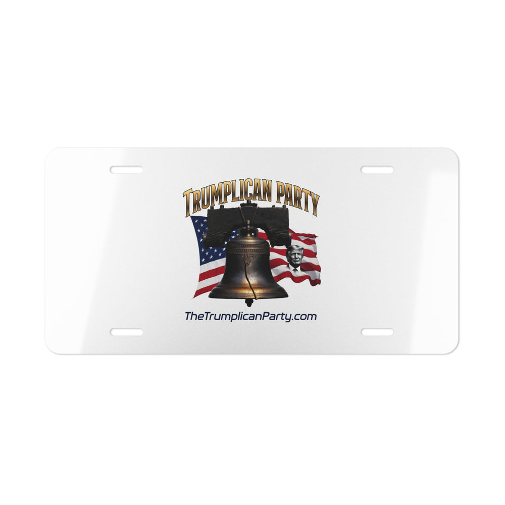 The Trumplican Party™ License Plate Front Tag | D-66 - Image 1
