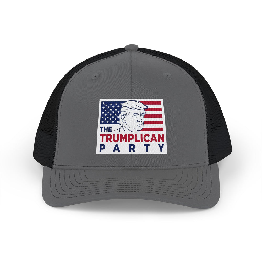 The Trumplican Party™ Mesh Snapback Trucker Cap | D-21 - Image 2