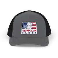 The Trumplican Party™ Mesh Snapback Trucker Cap | D-21 - Image 2