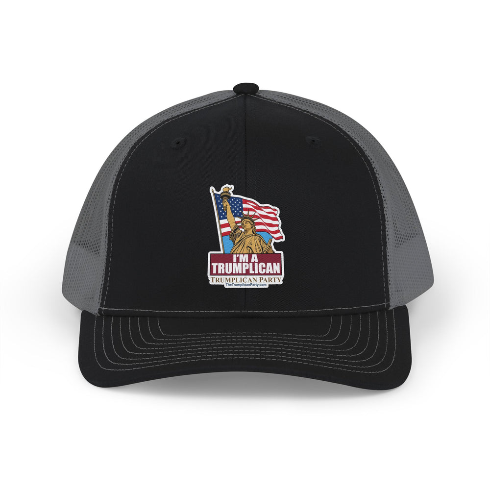 The Trumplican Party™ Mesh Snapback Trucker Cap | D-47 - Image 1