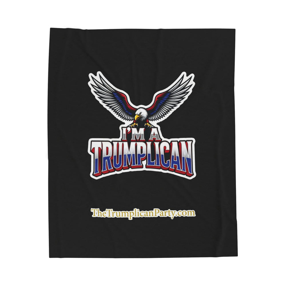 The Trumplican Party™ Velveteen Throw Blanket | D-58 - Image 1