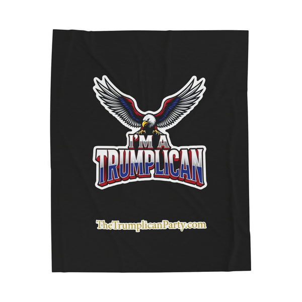 The Trumplican Party™ Velveteen Throw Blanket | D-58