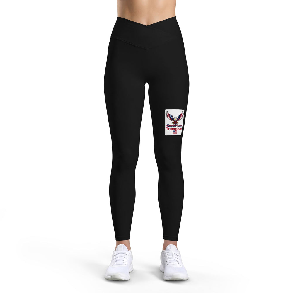 The Trumplican Party™ Women’s Luxe Leggings | D-11 - Image 3