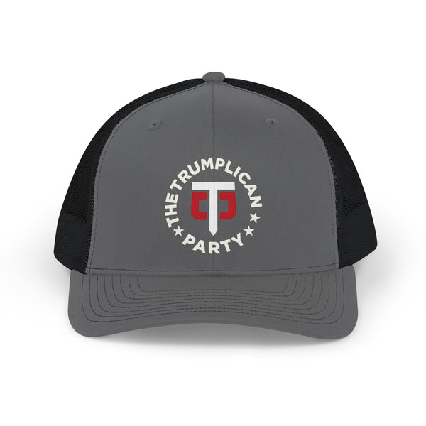 The Trumplican Party™ Mesh Snapback Trucker Cap | D-3