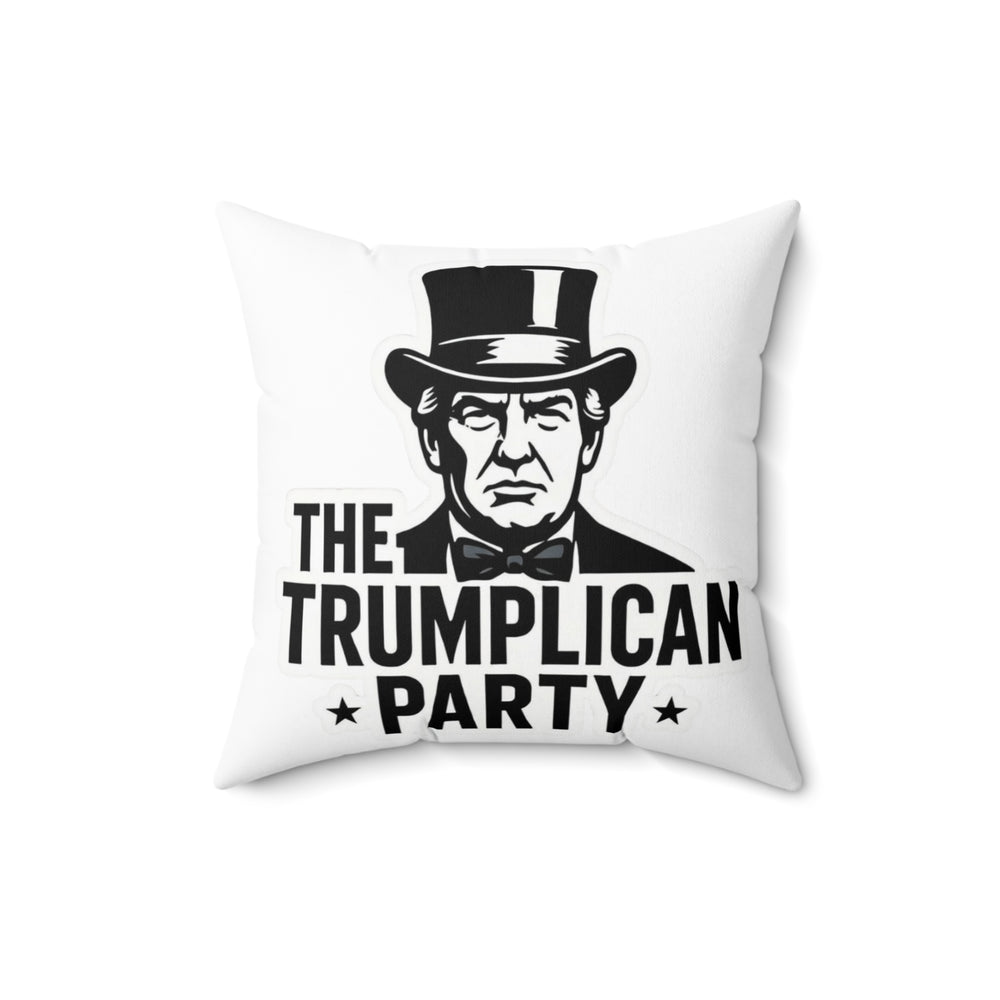 The Trumplican Party™ Throw Pillow | D-8 - Image 2