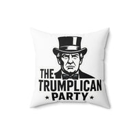 The Trumplican Party™ Throw Pillow | D-8 - Image 2