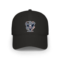 Low Profile Baseball Cap — 'The Trumplicans' Retro Patriotic Logo Hat - Image 2