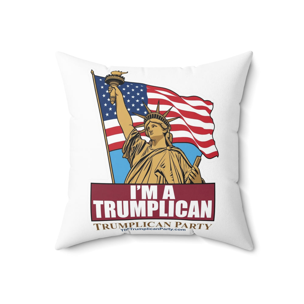 The Trumplican Party™ Throw Pillow | D-47 - Image 3
