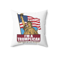 The Trumplican Party™ Throw Pillow | D-47 - Image 3