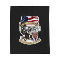 The Trumplican Party™ Velveteen Throw Blanket | D-64 - Image 1