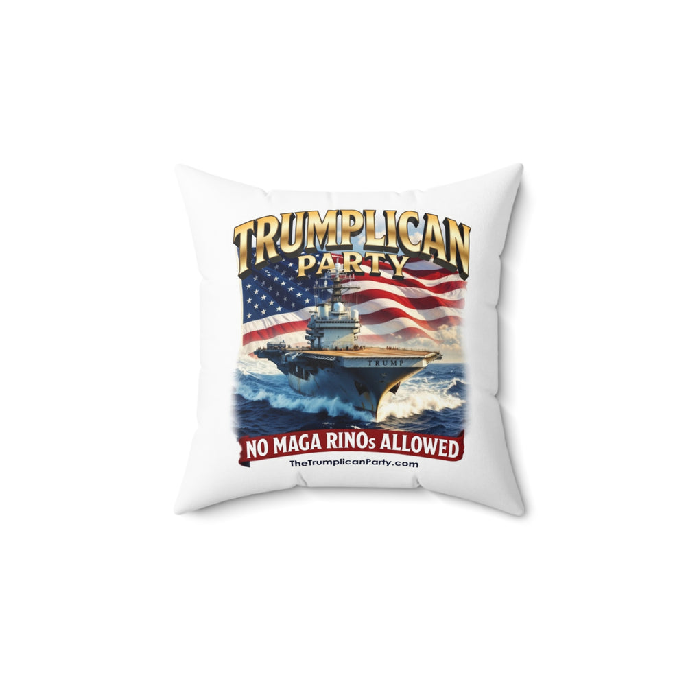 The Trumplican Party™ Throw Pillow | D-76 - Image 1
