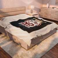 The Trumplican Party™ Velveteen Throw Blanket | D-43 - Image 4