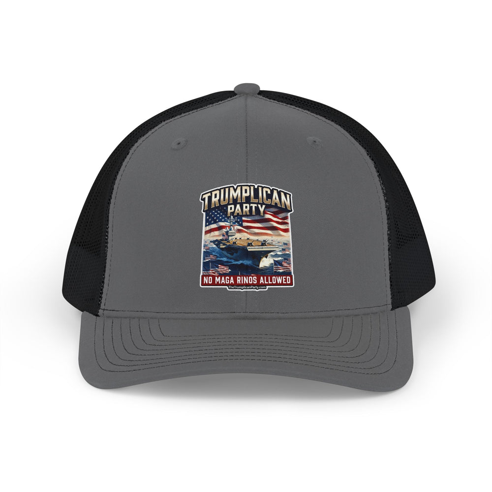 The Trumplican Party™ Mesh Snapback Trucker Cap | D-75 - Image 2