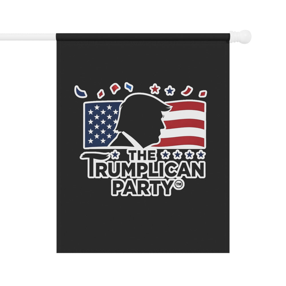 Political Garden Flag — "The Trumplícan Party" Patriotic Yard Banner D-23 - Image 2