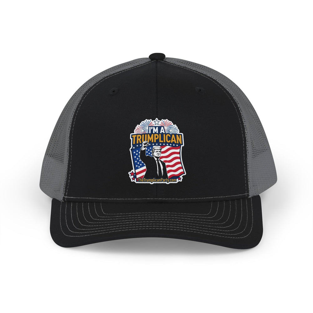 The Trumplican Party™ Mesh Snapback Trucker Cap | D-46 - Image 1