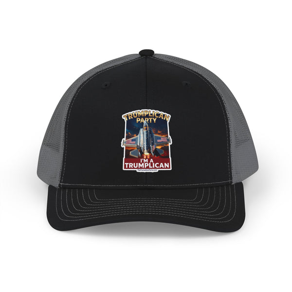 The Trumplican Party™ Mesh Snapback Trucker Cap | D-74