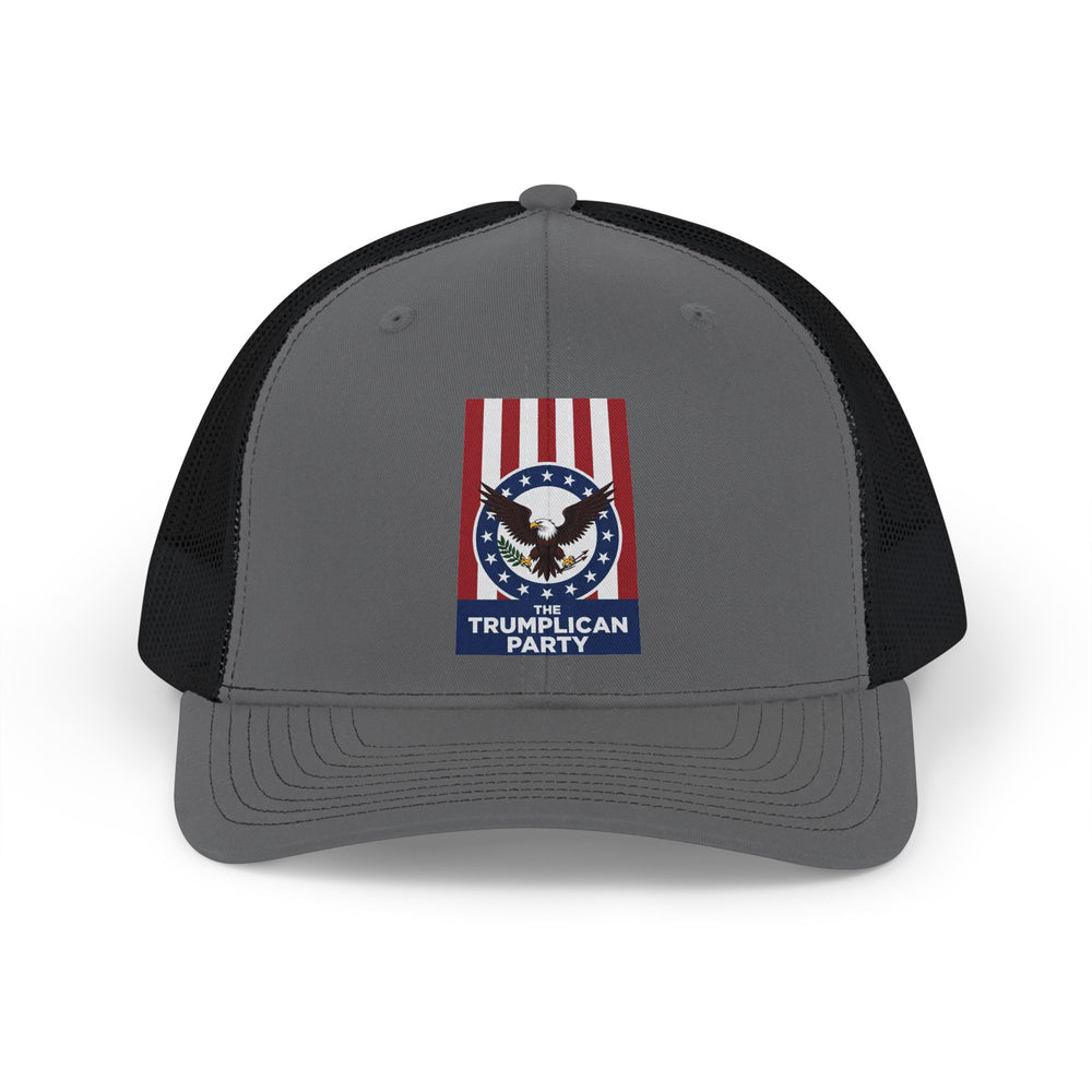The Trumplican Party™ Mesh Snapback Trucker Cap | D-56 - Image 2